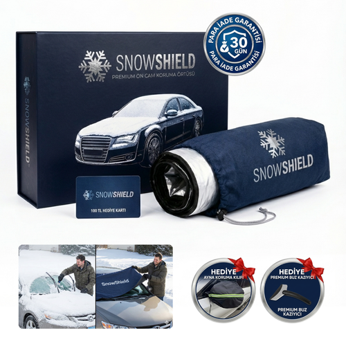 SnowShield™ Pro - 4 Mevsim Kar  Buz ve Güneş Önleyici Cam Kalkanı