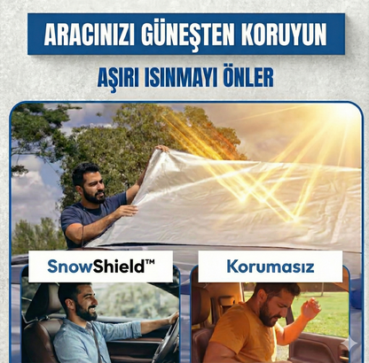 SnowShield™ Pro - 4 Mevsim Kar  Buz ve Güneş Önleyici Cam Kalkanı
