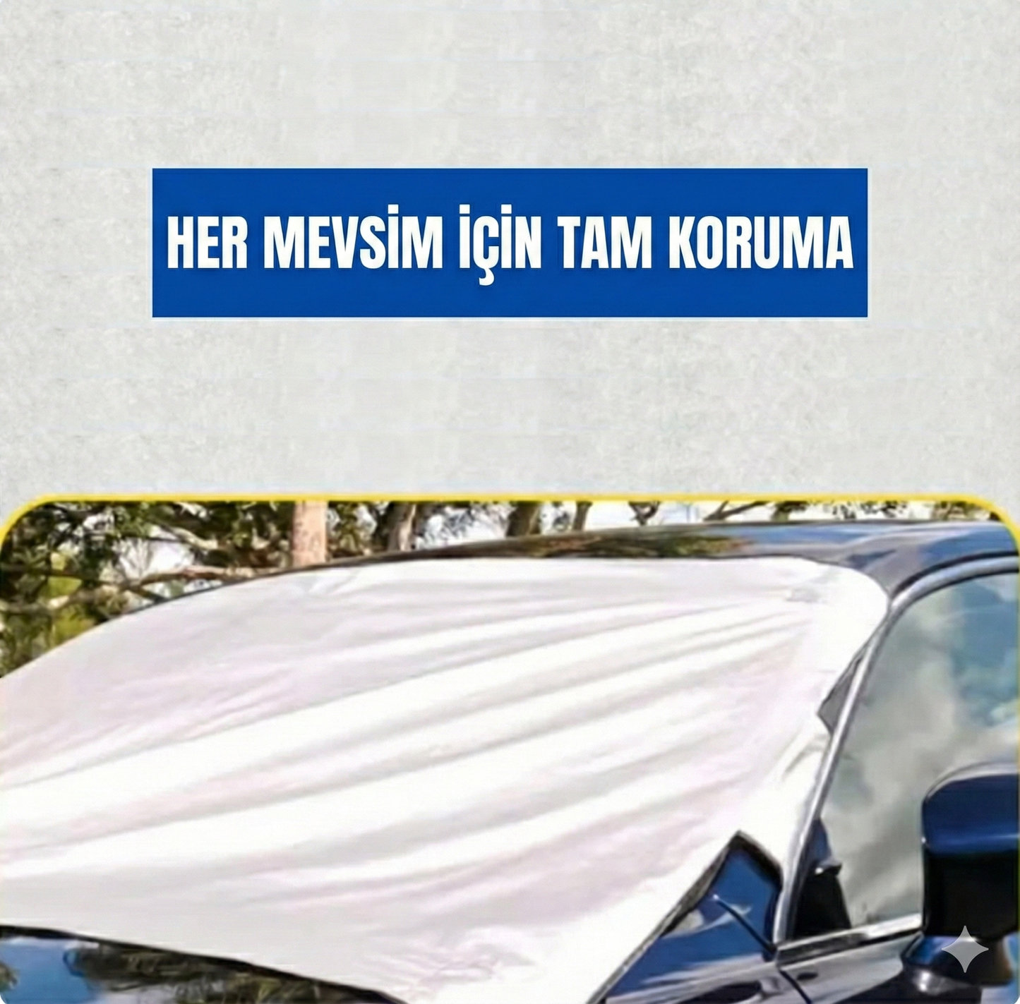 SnowShield™ Pro - 4 Mevsim Kar  Buz ve Güneş Önleyici Cam Kalkanı